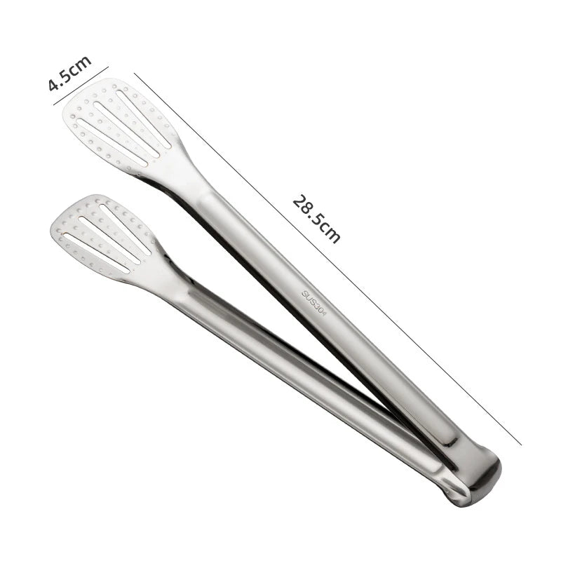 Gold Stainless Steel Food Tongs – Elegant Grill & Kitchen Clamp | Durable, Easy-Use, Multipurpose