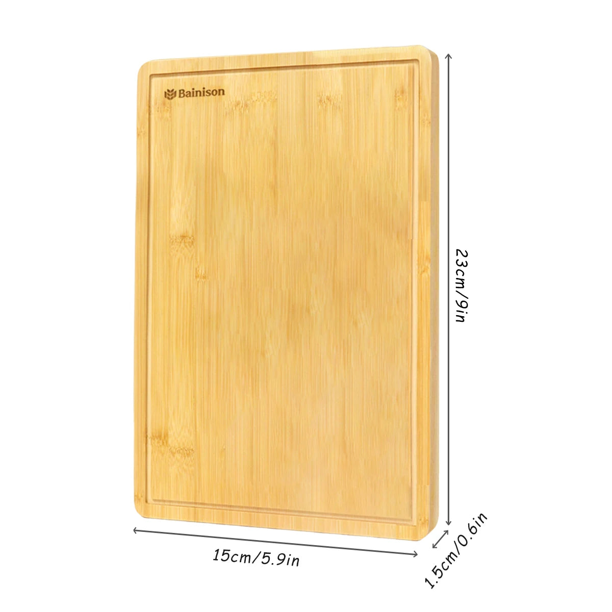 Eco-Friendly Bamboo Cutting Board – Minimalist, Durable & Antibacterial
