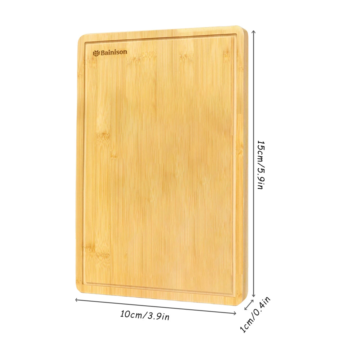 Eco-Friendly Bamboo Cutting Board – Minimalist, Durable & Antibacterial