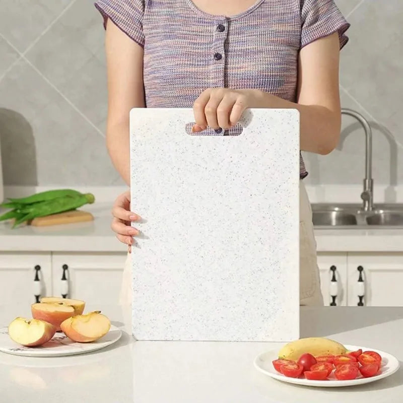 Marble Texture Cutting Board – Antibacterial, Durable & Dishwasher Safe