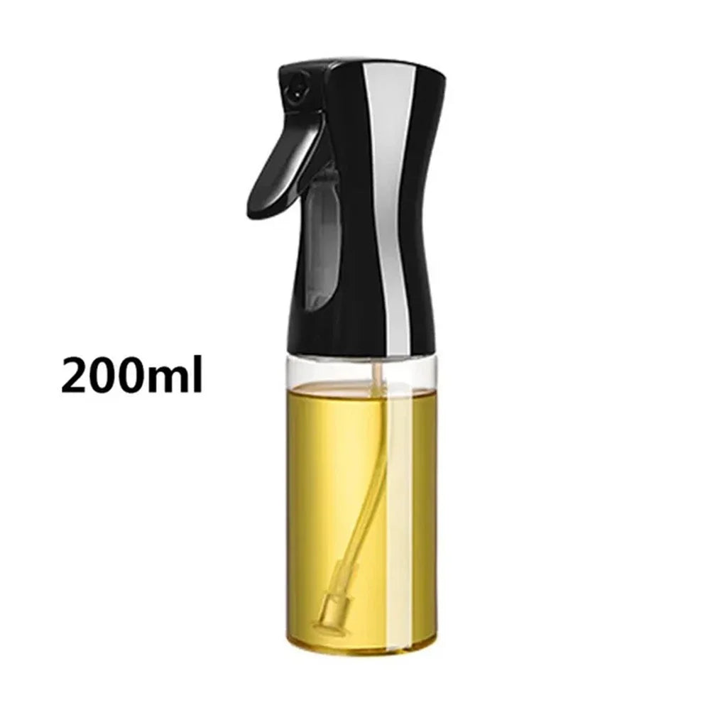 Oil Spray Bottle – Transparent Olive Oil & Vinegar Dispenser (200ml/300ml/500ml)