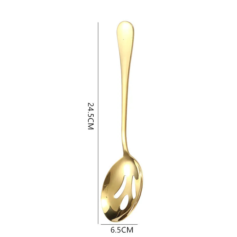 Gold Stainless Steel Food Tongs – Elegant Grill & Kitchen Clamp | Durable, Easy-Use, Multipurpose