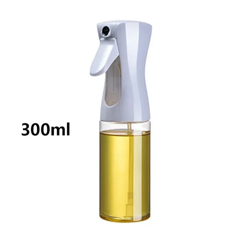 Oil Spray Bottle – Transparent Olive Oil & Vinegar Dispenser (200ml/300ml/500ml)