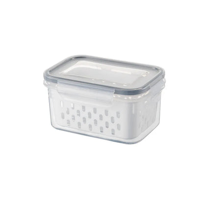 Fruit Storage Containers with Removable Colander – Airtight Fridge Produce Saver | BPA-Free, Space-Saving, Multi-Use