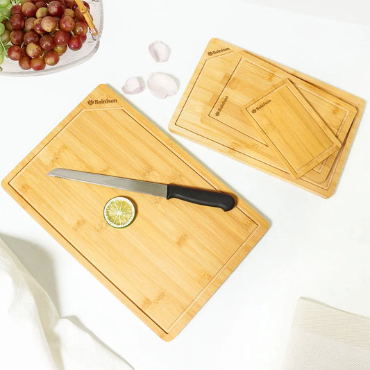Eco-Friendly Bamboo Cutting Board – Minimalist, Durable & Antibacterial