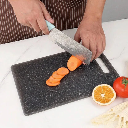 Marble Texture Cutting Board – Antibacterial, Durable & Dishwasher Safe