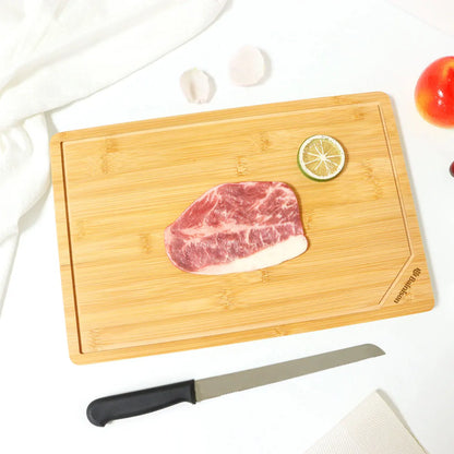 Eco-Friendly Bamboo Cutting Board – Minimalist, Durable & Antibacterial