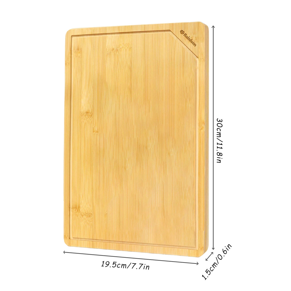 Eco-Friendly Bamboo Cutting Board – Minimalist, Durable & Antibacterial